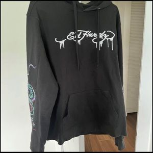 Ed Hardy Rhinestone hoodie